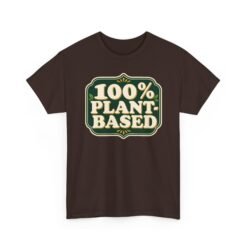 100% Plant Based - Unisex T-Shirt – Funny Vegan, Vegetarian and Plant Lover - Image 12