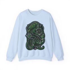 House of Snake – Unisex Sweatshirt – Cozy Wizarding School Ambition - Image 13