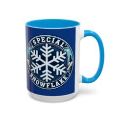 Special Snowflake – Color Accent 11oz or 15oz Mug – Uniquely Caffeinated - Image 15