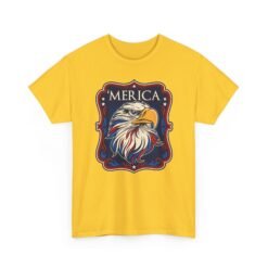 ’Merica - Unisex T-Shirt – Bald Eagle, Big Attitude - Image 21