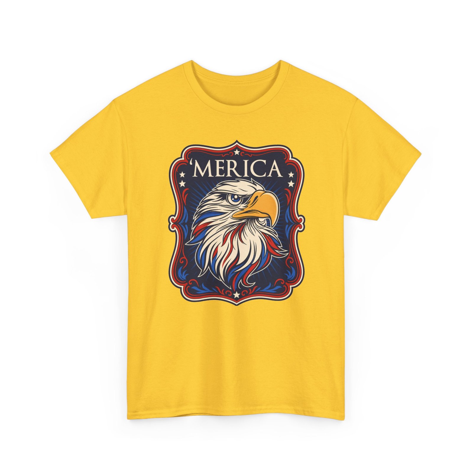 ’Merica - Unisex T-Shirt – Bald Eagle, Big Attitude - Image 21