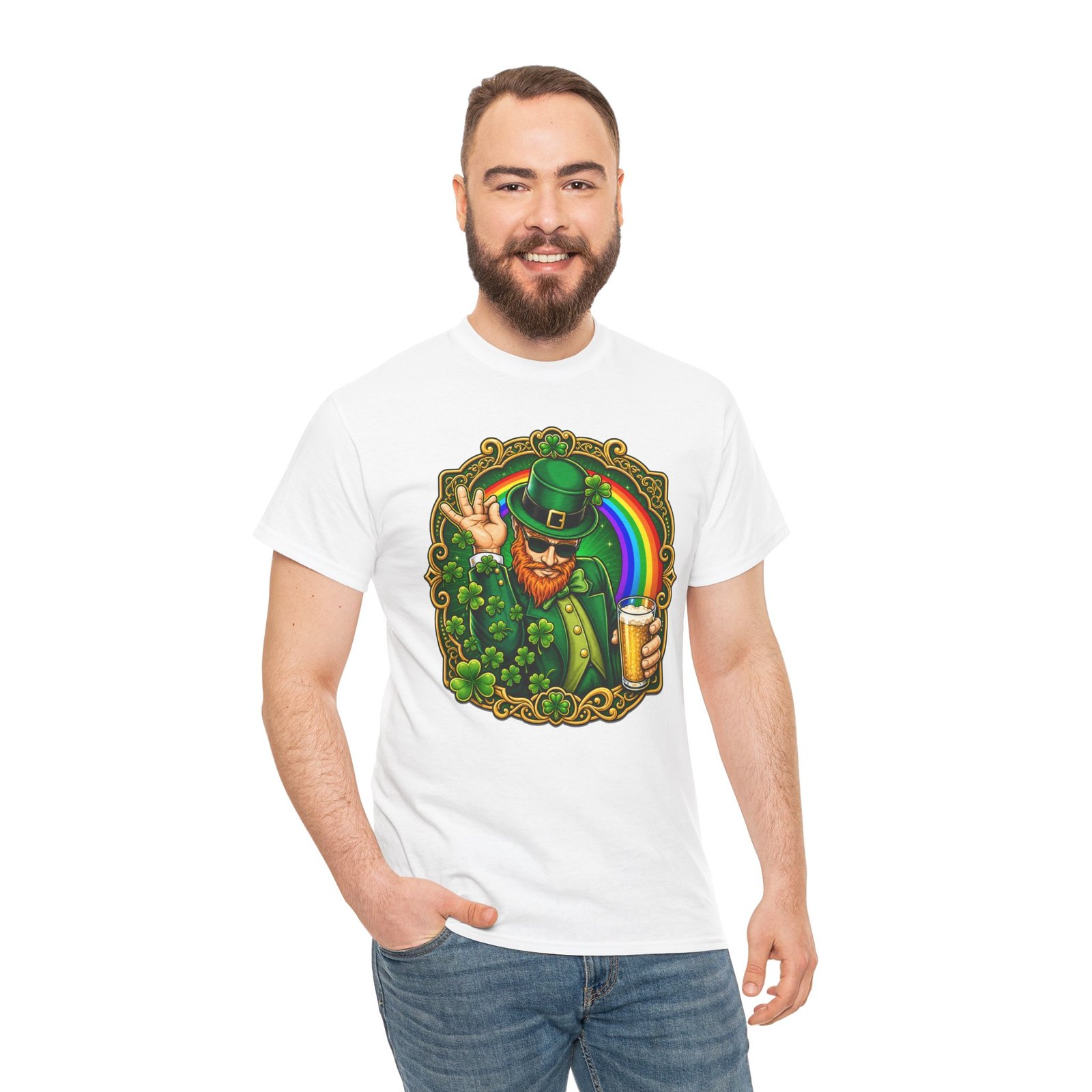 Shamrock Bae - Unisex T-Shirt – Sprinkle That Irish Charm - Image 3