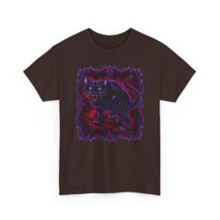 Hissing Black Cat – Unisex T-Shirt – Fierce, Feline and Full of Attitude - Image 20