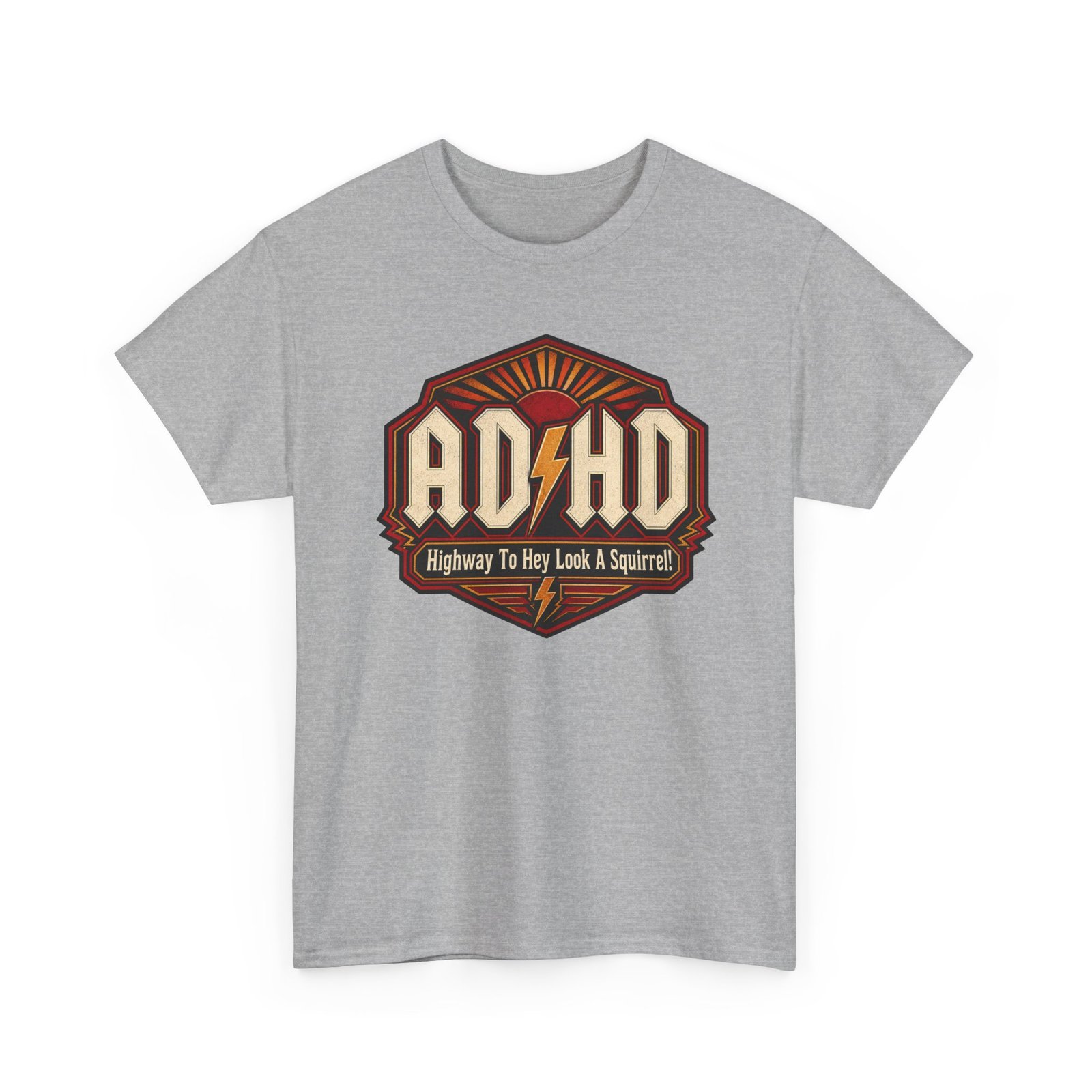 ADHD Highway - Unisex T-Shirt – Fast Lane to Distraction! - Image 13