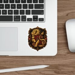 House of Lion – Outdoor Sticker – Wizarding School Courage That Sticks - Image 13