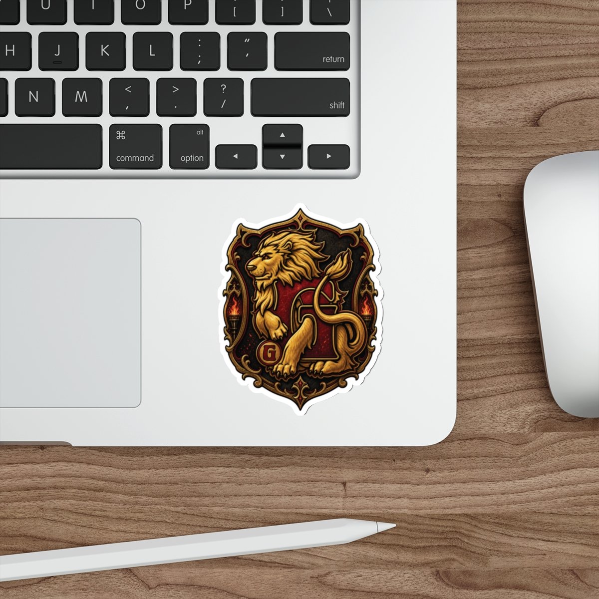 House of Lion – Outdoor Sticker – Wizarding School Courage That Sticks - Image 13