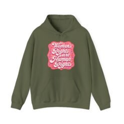 Women’s Rights Are Human Rights – Unisex Hoodie – Warmth with a Voice - Image 10