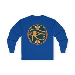 Eye of Horus - Unisex Long Sleeve T-Shirt – Ancient Egyptian Symbol, Timeless Style - Image 12