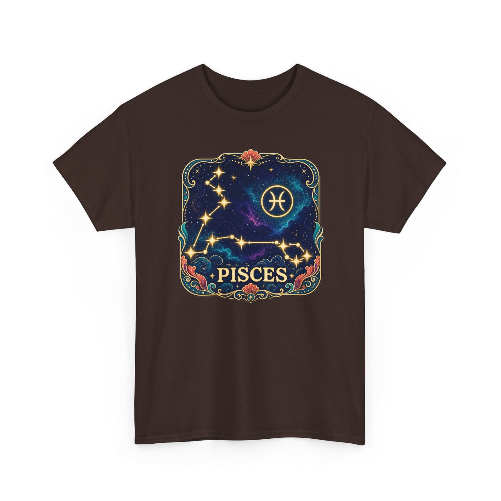 Pisces Constellation - Unisex T-Shirt – Go with the Flow - Image 19