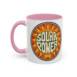 Solar Power – Color Accent Mug – Renewable Morning Energy - Image 20
