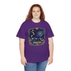 Pisces Constellation - Unisex T-Shirt – Go with the Flow - Image 9