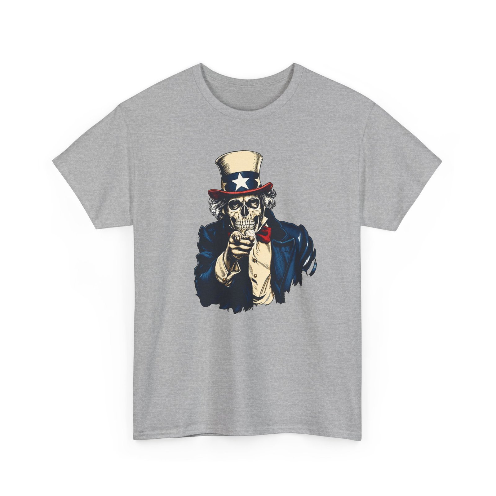 Zombie Uncle Sam - Unisex T-Shirt – He Wants Your Brains, Horror and Americana