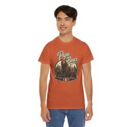 Papa Bear – Unisex T-Shirt – Proud Protector of the Den - Image 9