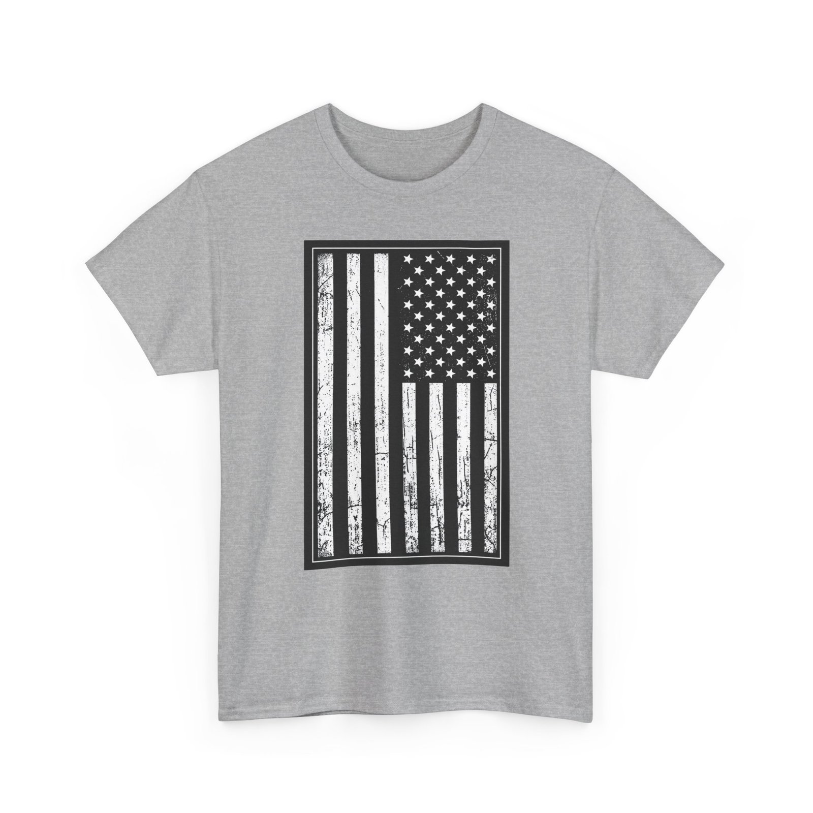 Distressed U.S. Flag – Unisex T-Shirt – Bold, Classic, American