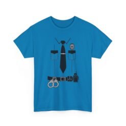 Police Officer - Unisex T-Shirt – Easy Funny Cop Halloween Costume - Image 21