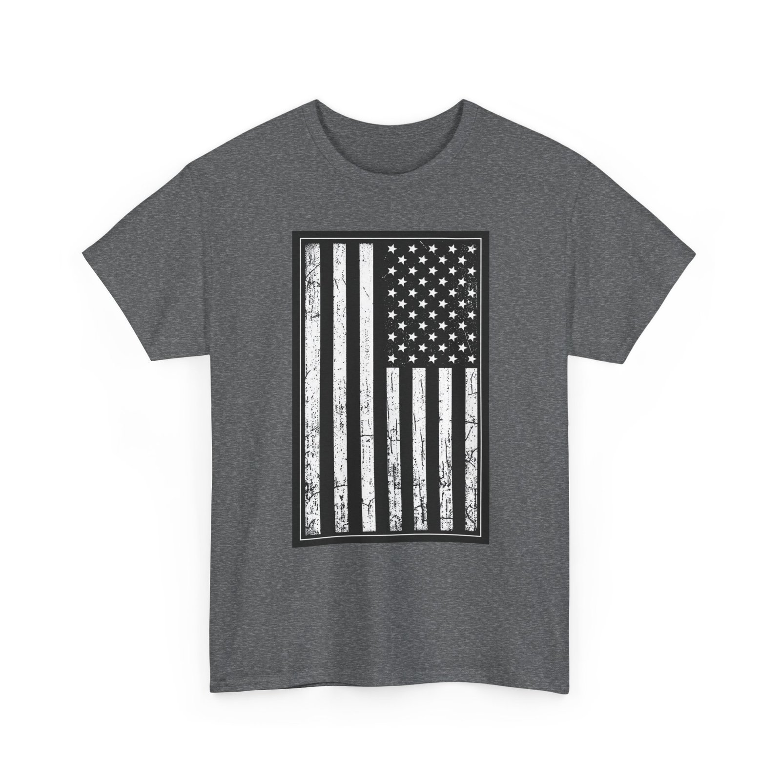 Distressed U.S. Flag – Unisex T-Shirt – Bold, Classic, American - Image 20