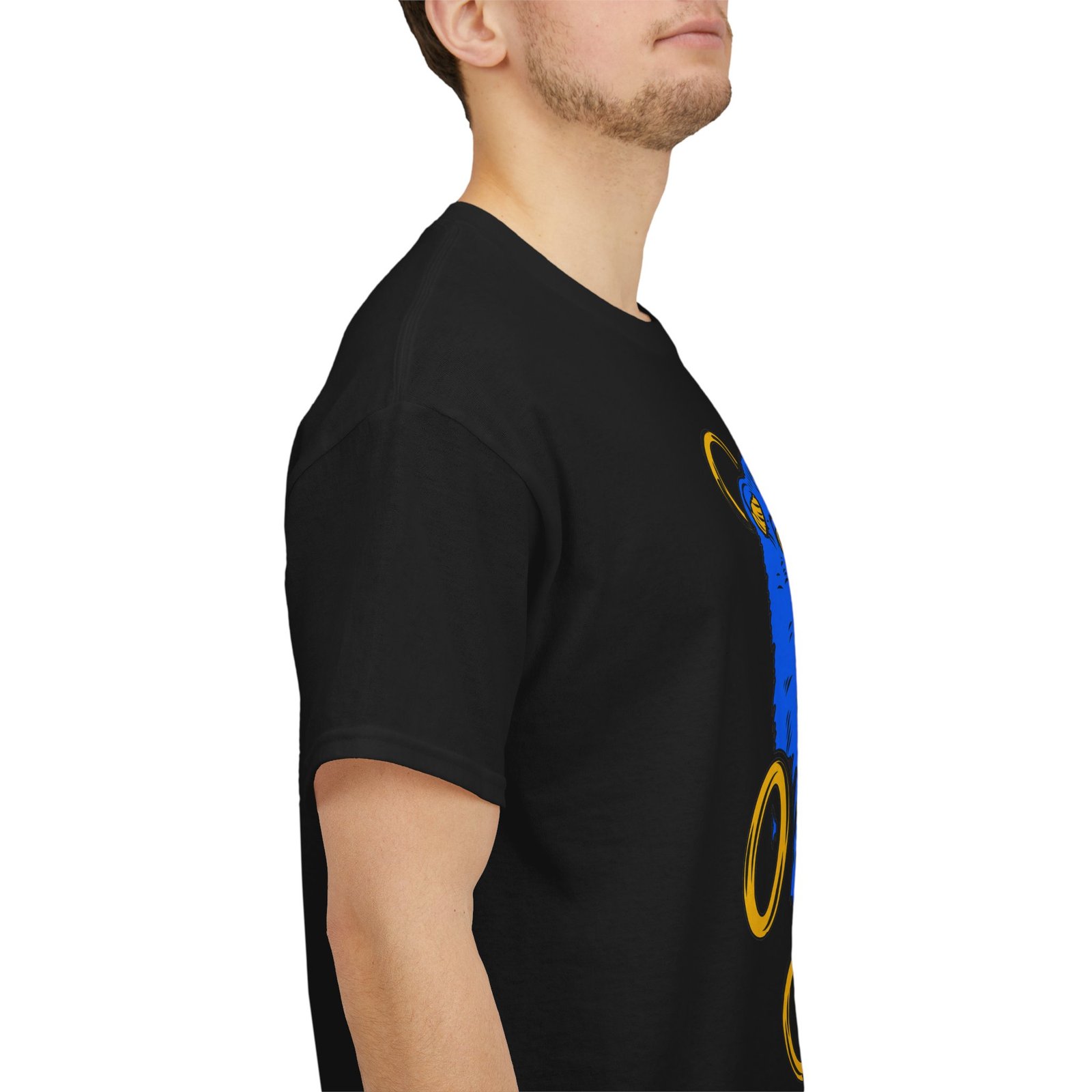 Blue Hedgehog and Golden Rings Unisex T-Shirt – Retro Gaming and Arcade - Image 15