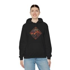 Mount Doom and Eye of Sauron – Unisex Hoodie – Welcome to Mordor - Image 7