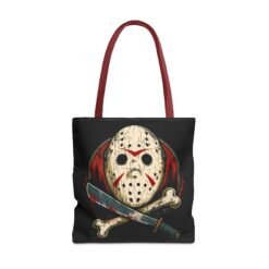 Jason Voorhees Jolly Roger - Tote Bag – Friday the 13th Horror - Image 21