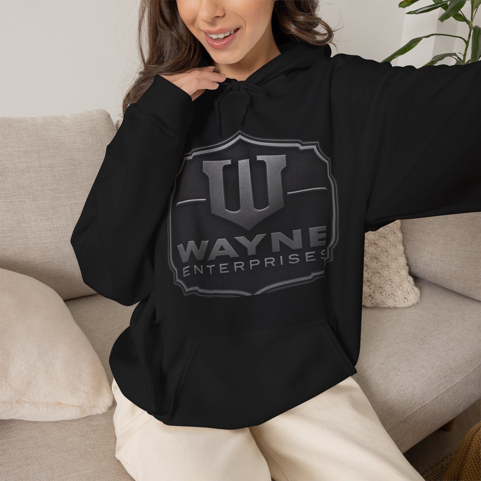 Wayne Enterprises – Unisex Hoodie – After-Hours Gotham Employee Gear - Image 6