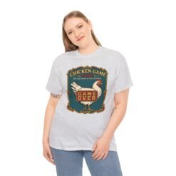 Chicken Game Rules: Do Not Look at the Chicken – Unisex T-Shirt – You Already Lost - Image 7