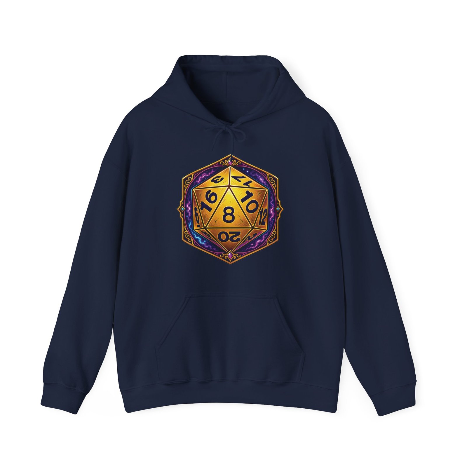 20-Sided Dice – Unisex Hoodie – Roll for Style - Image 23