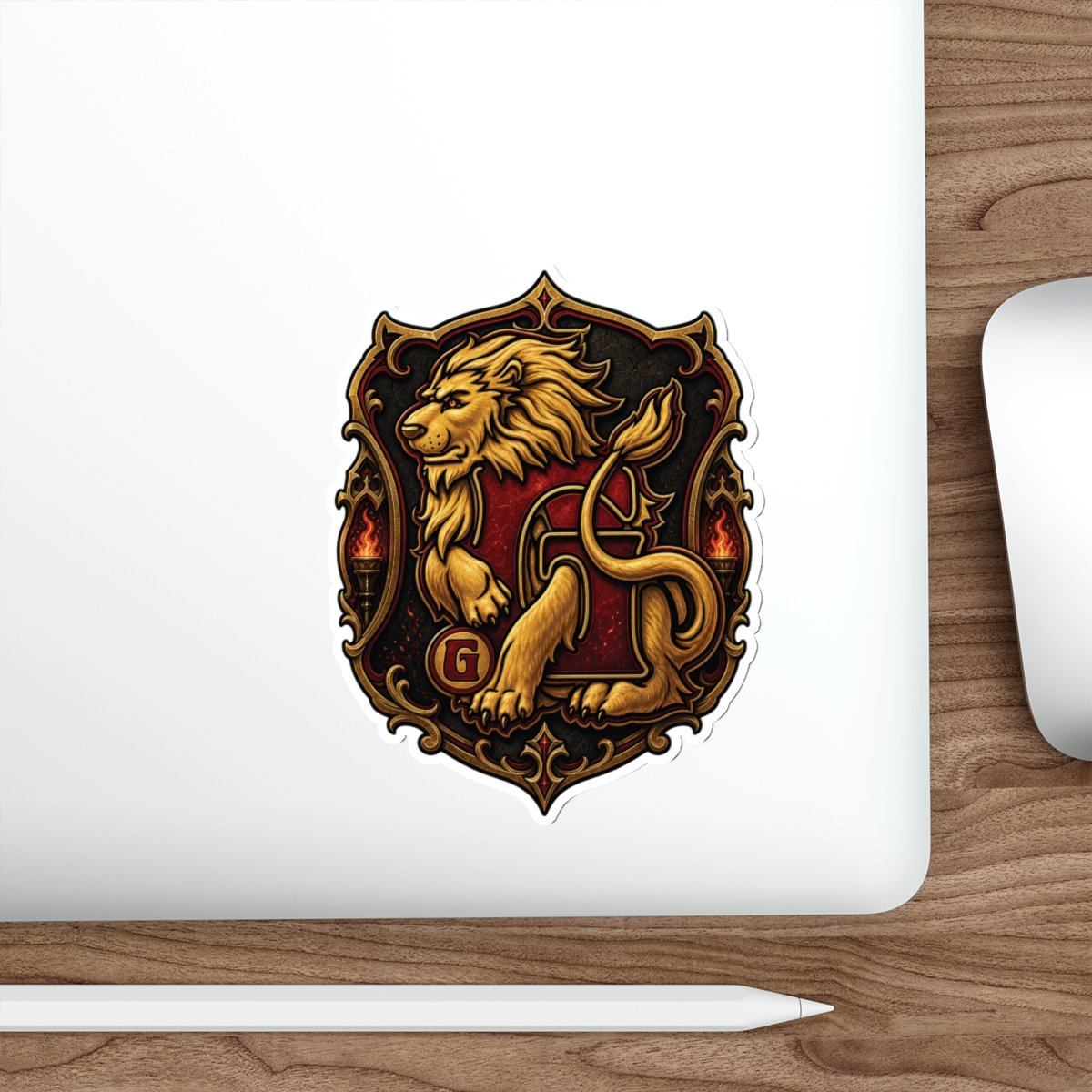 House of Lion – Outdoor Sticker – Wizarding School Courage That Sticks - Image 17
