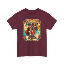Krampus Island – Unisex T-Shirt – Naughty List, Meet Paradise - Image 10