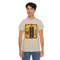 Chicken Crossing – Unisex T-Shirt – The Mystery Finally Solved - Image 11