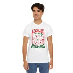 Legalize Marinara - Unisex T-Shirt – Funny Retro Pizza and Italian Food - Image 6