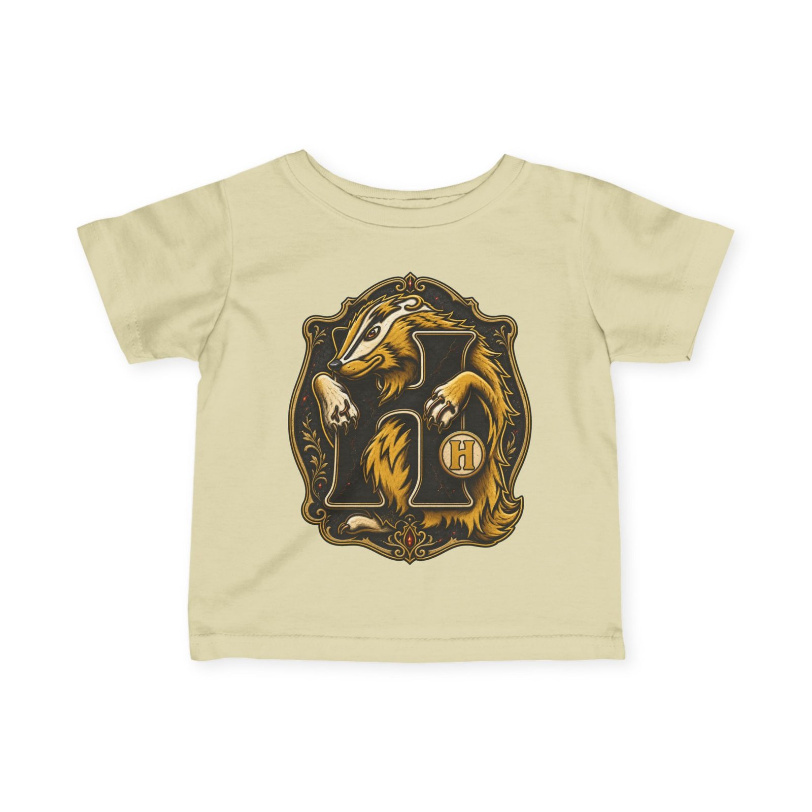 House of Badger – Toddler T-Shirt – Little Wizard, Big House Pride - Image 14
