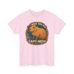 I Wish You All Capy-ness – Unisex T-Shirt – Maximum Chill, Maximum Cute - Image 24