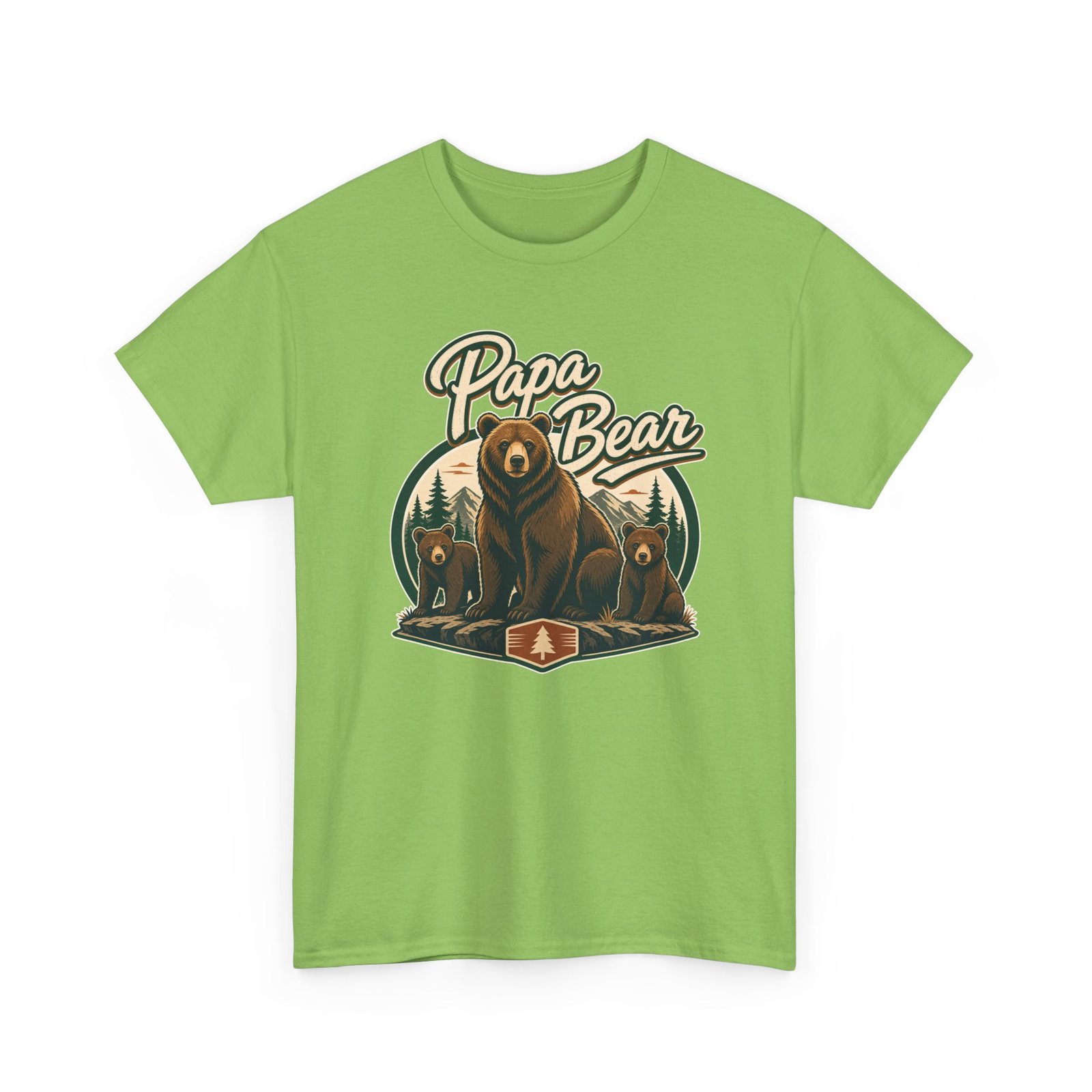 Papa Bear – Unisex T-Shirt – Proud Protector of the Den - Image 14