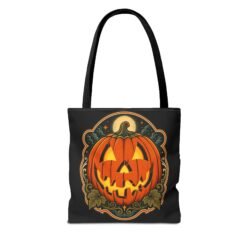 Alternative view of Jack O’ Lantern Tote Bag – Carry the Spooky Season