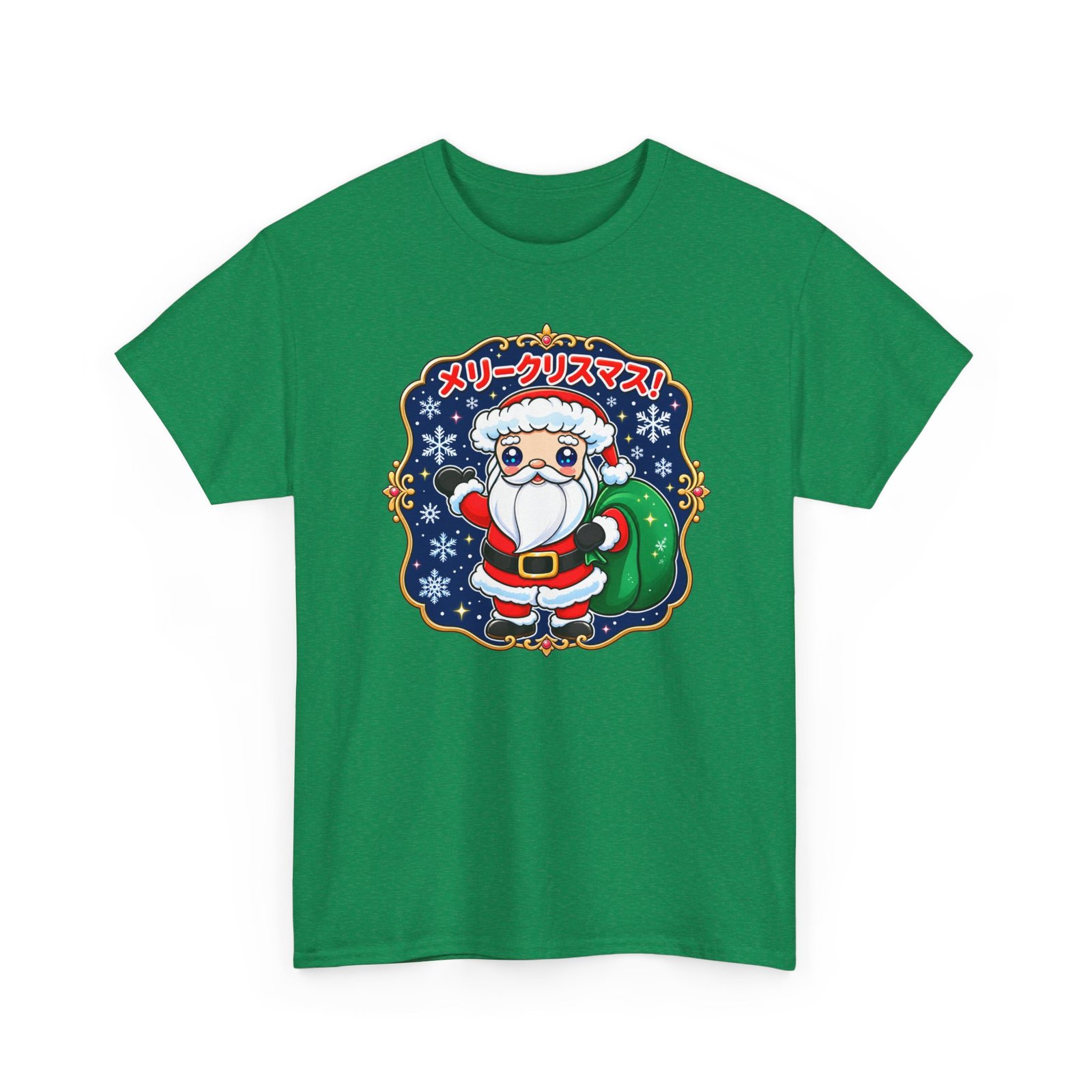 Kawaii Santa - Unisex T-Shirt – メリークリスマス with Extra Cute - Image 13