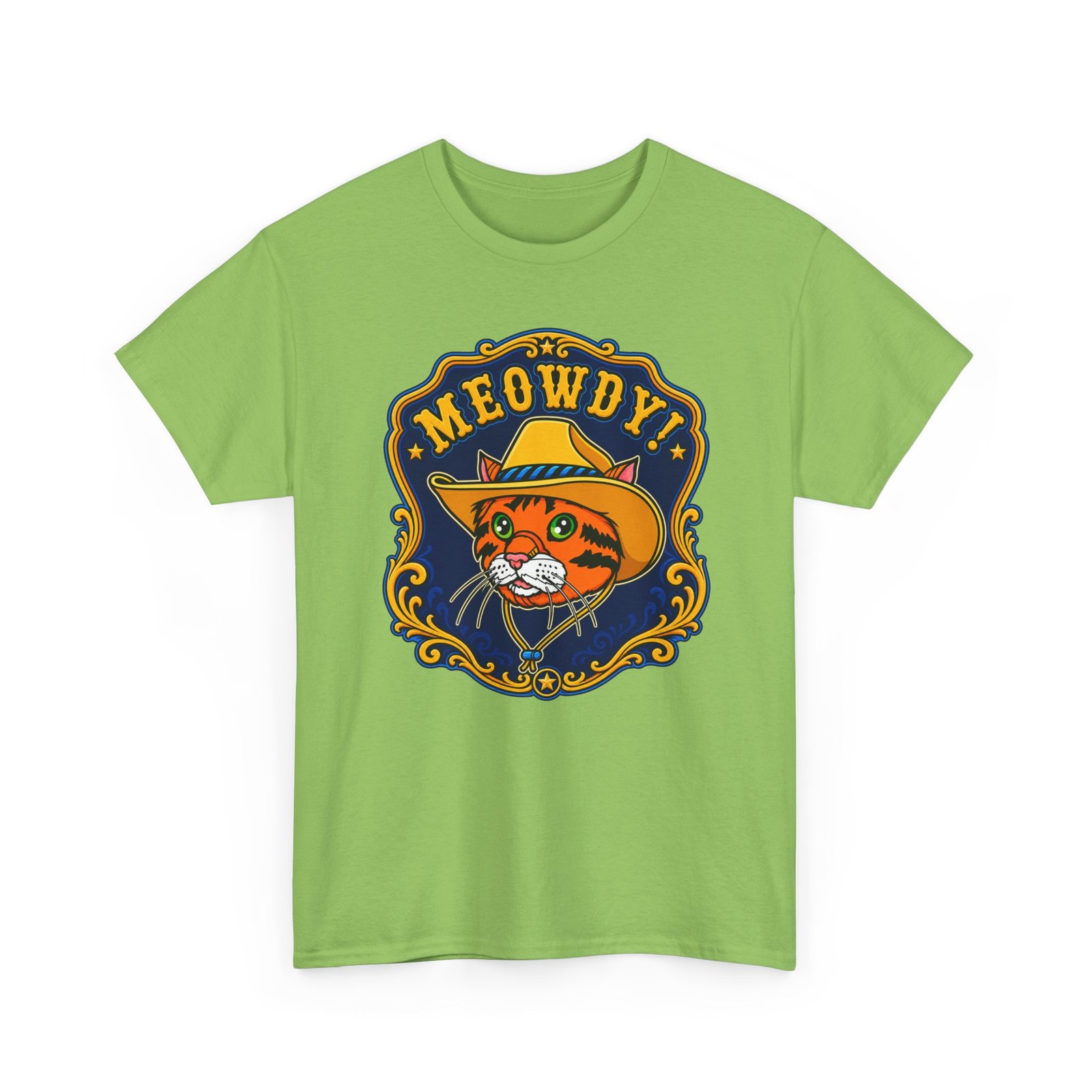 Meowdy! Cowboy Cat - Unisex T-Shirt – Howdy, Purrtner - Image 26