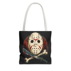 Jason Voorhees Jolly Roger - Tote Bag – Friday the 13th Horror - Image 25