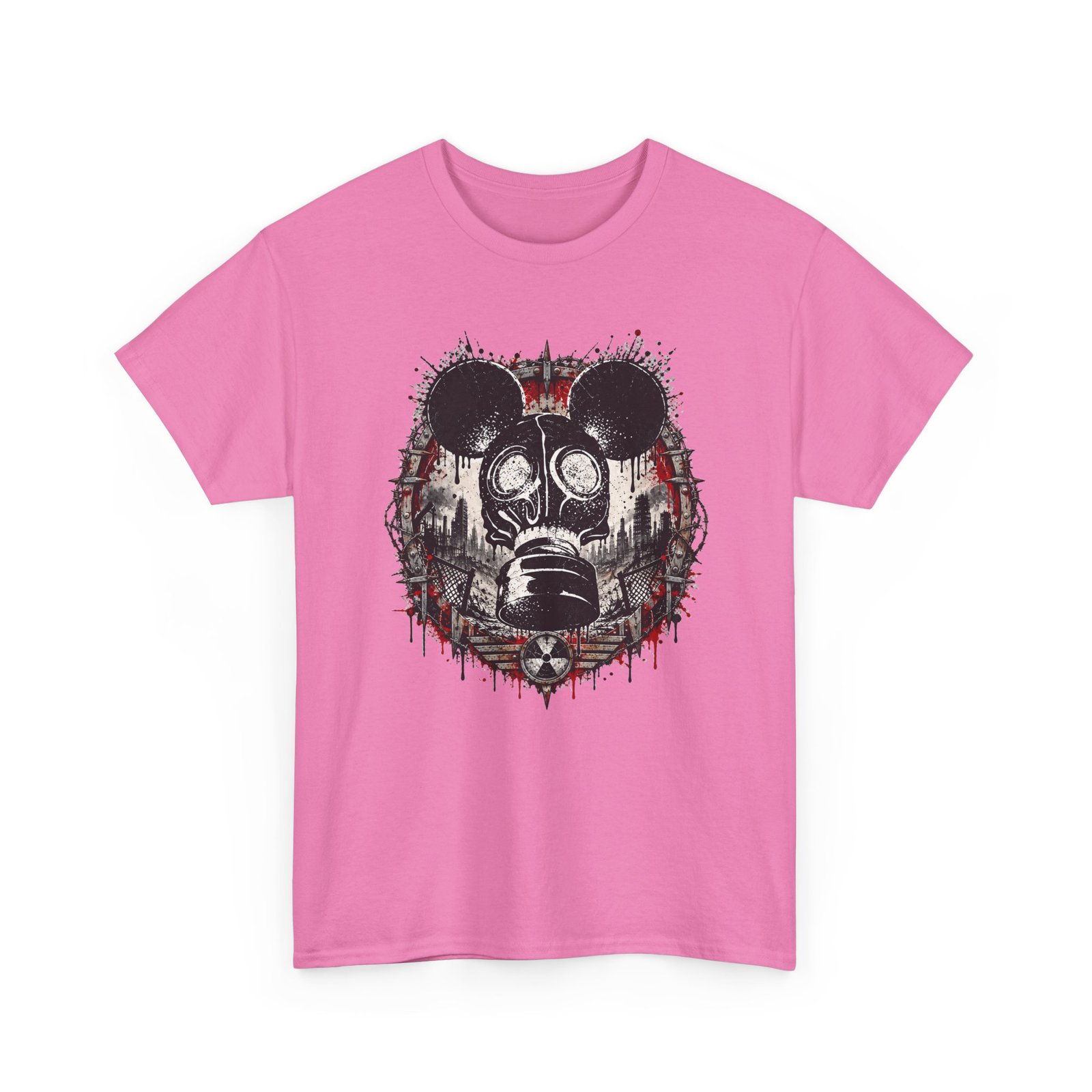 Gas Mask Mouse - Unisex T-Shirt – Cute, Creepy and Ready for Anything - Image 24