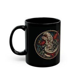 Alternative view of Xenomorph Baby - Black Mug – Cute, Creepy, and Caffeinated