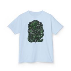 House of Snake – Kids T-Shirt – Young Wizards with Clever Plans - Image 7