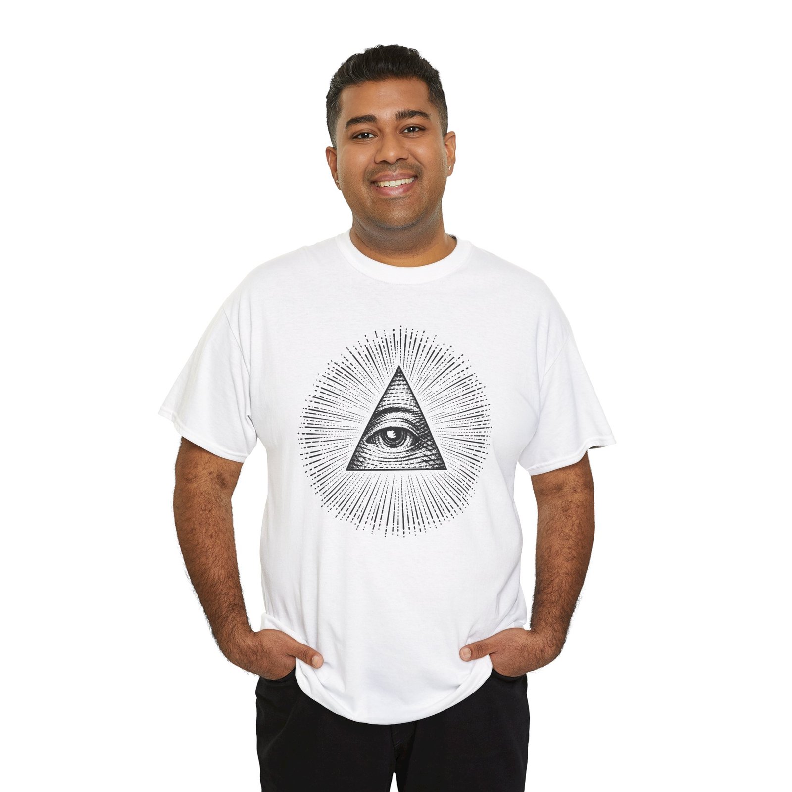 Eye of Providence - Unisex T-Shirt – All-Seeing Eye, History and Mystery - Image 3