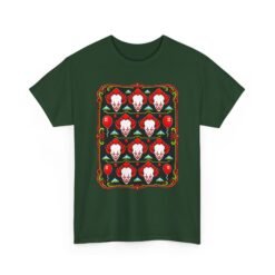 Scary Clown Halloween Christmas – Unisex T-Shirt – From Spooky Season to Scary Christmas - Image 20