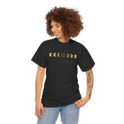 ECLIPSE Moon Phases – Unisex T-Shirt – Written in the Moonlight - Image 6