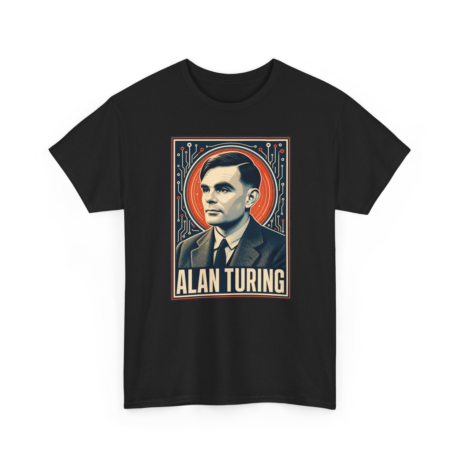Alan Turing – Unisex T-Shirt – Codebreaker, Mathematician, Computing Pioneer - Image 11