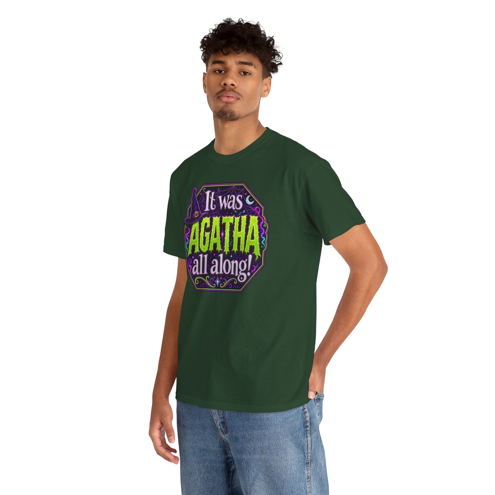 It Was Agatha All Along – Unisex T-Shirt – The Ultimate Witchy Plot Twist - Image 5