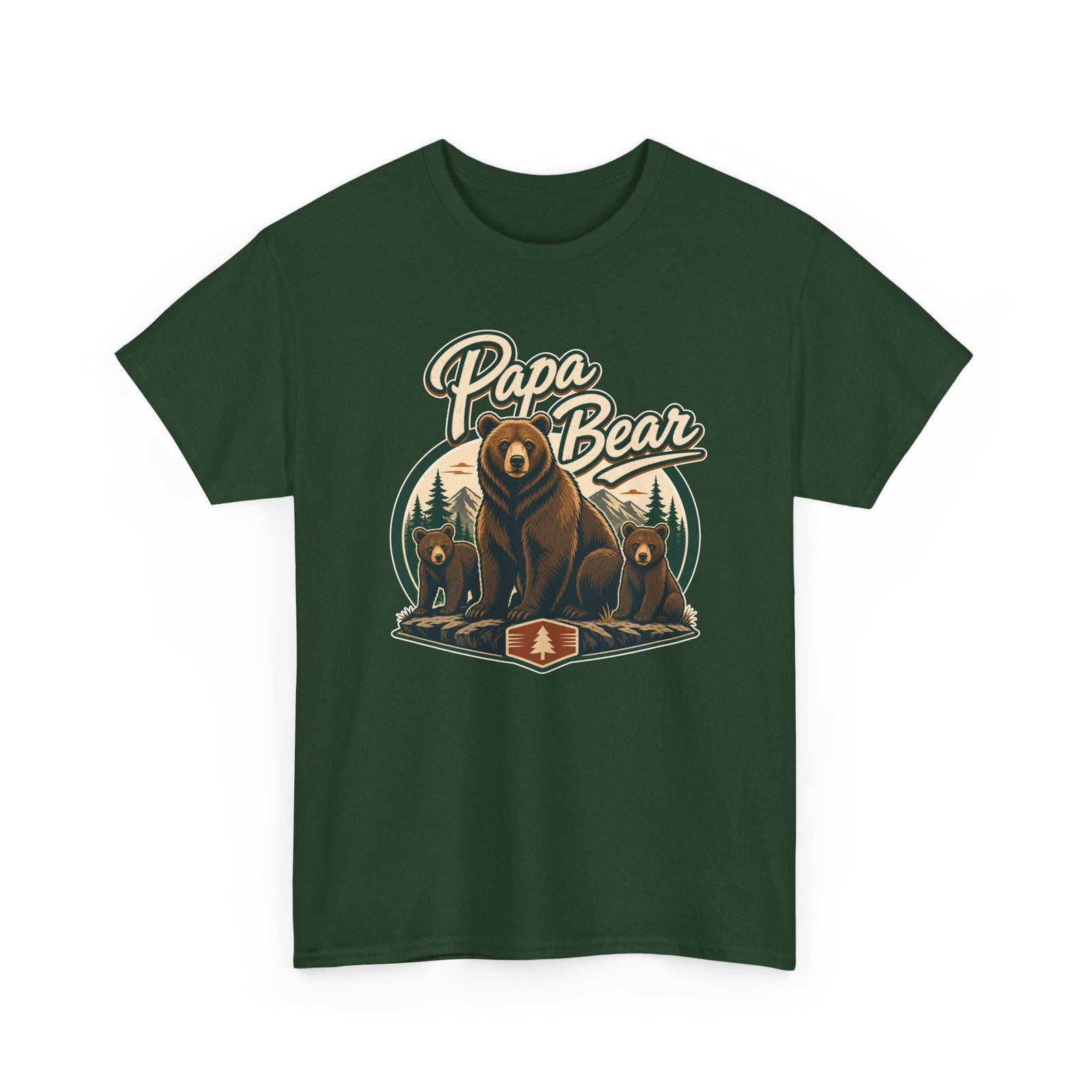 Papa Bear – Unisex T-Shirt – Proud Protector of the Den - Image 19