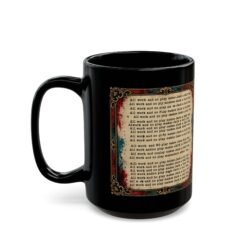 All Work and No Play – 11oz or 15oz Black Mug – A Sip of Madness - Image 6