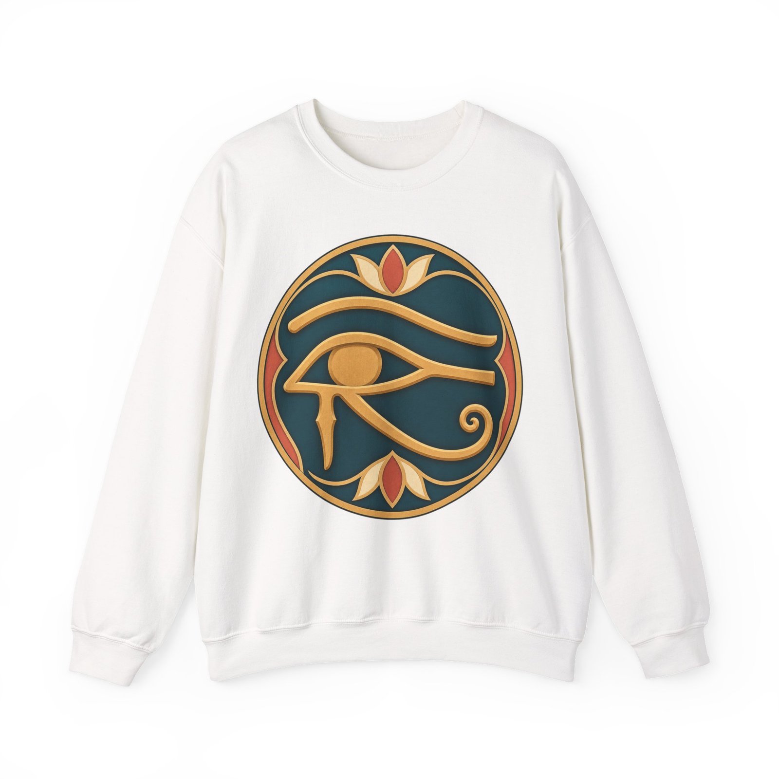 Eye of Horus - Unisex Sweatshirt – Ancient Egyptian Symbol, Modern Comfort - Image 12