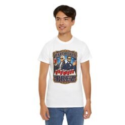 Party Like a Prez - Unisex T-Shirt – George Washington and Abraham Lincoln - Funny History - Image 6