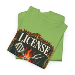 Alternative view of License To Grill - Unisex T-Shirt – Certified Backyard BBQ Authority